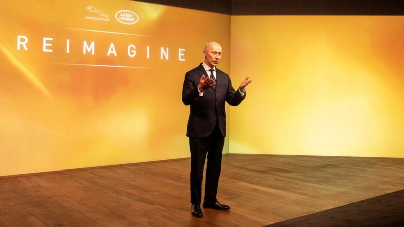 JLR boss Thierry Bolloré. Source: JLR