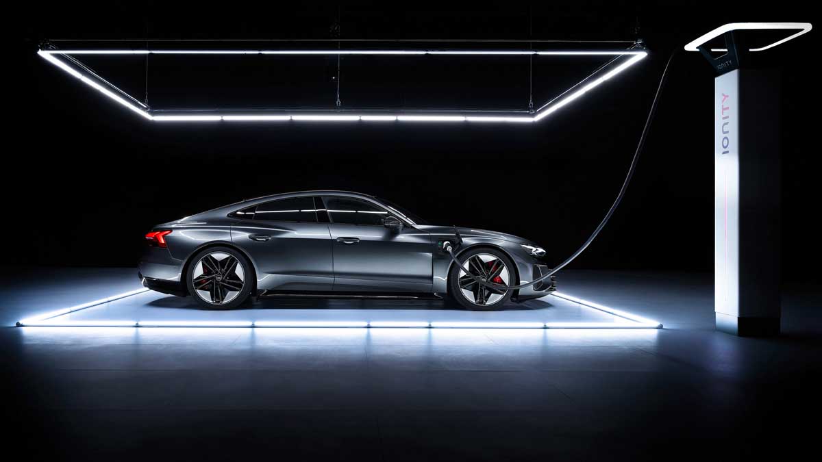 The e-tron GT. Source: Audi