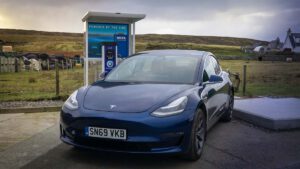 World’s first tidal energy powered EV charger launched in Shetland