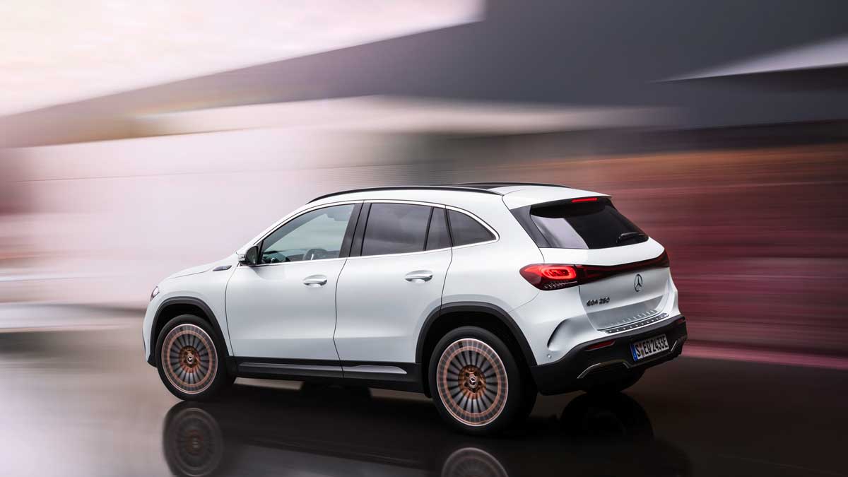 The EQA compact SUV. Source: Mercedes-Benz