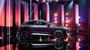 Audi unveils smaller, cheaper electric crossover vehicle, the Q4 e-tron