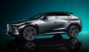Toyota unveils concept of its first all-electric SUV, the bZ4X