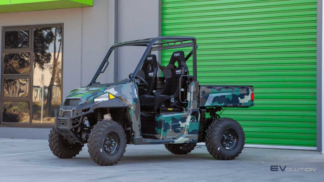 First look at electric allterrain vehicle built for Australian Defence