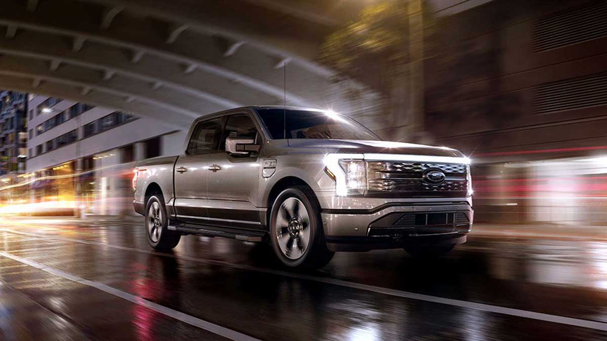 The Ford F-150 Lightning. Source: Ford