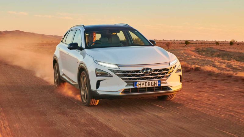 Australian Hyundai Nexo breaks world distance record. Source: Hyundai