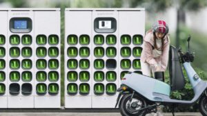 Electric scooter battery swap platform revs up as Foxconn backs Gogoro