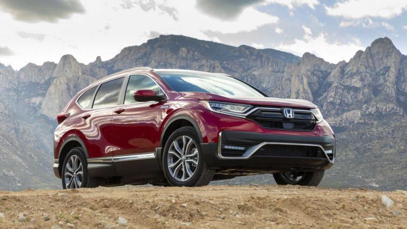 The Honda CR-V Hybrid is already on sale in teh US but electrified sales accounted for less than 7% of US sales in May 2021. Source: American Honda