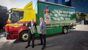 VB beer deliveries go green with Volvo electric truck