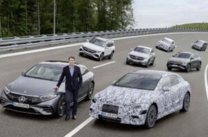 Mercedes accelerates electric shift, gains on Tesla with 1000km range EV