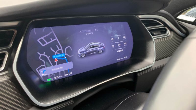 Nigel Raynard's Tesla Model S has driven more than 400,000km