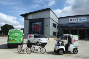 Global parcel delivery company goes all-electric in Oxford