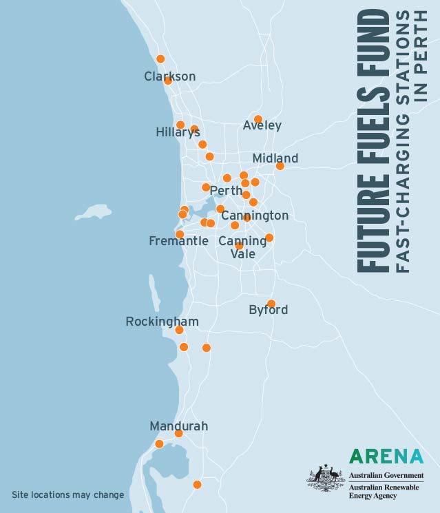 ARENA charging map