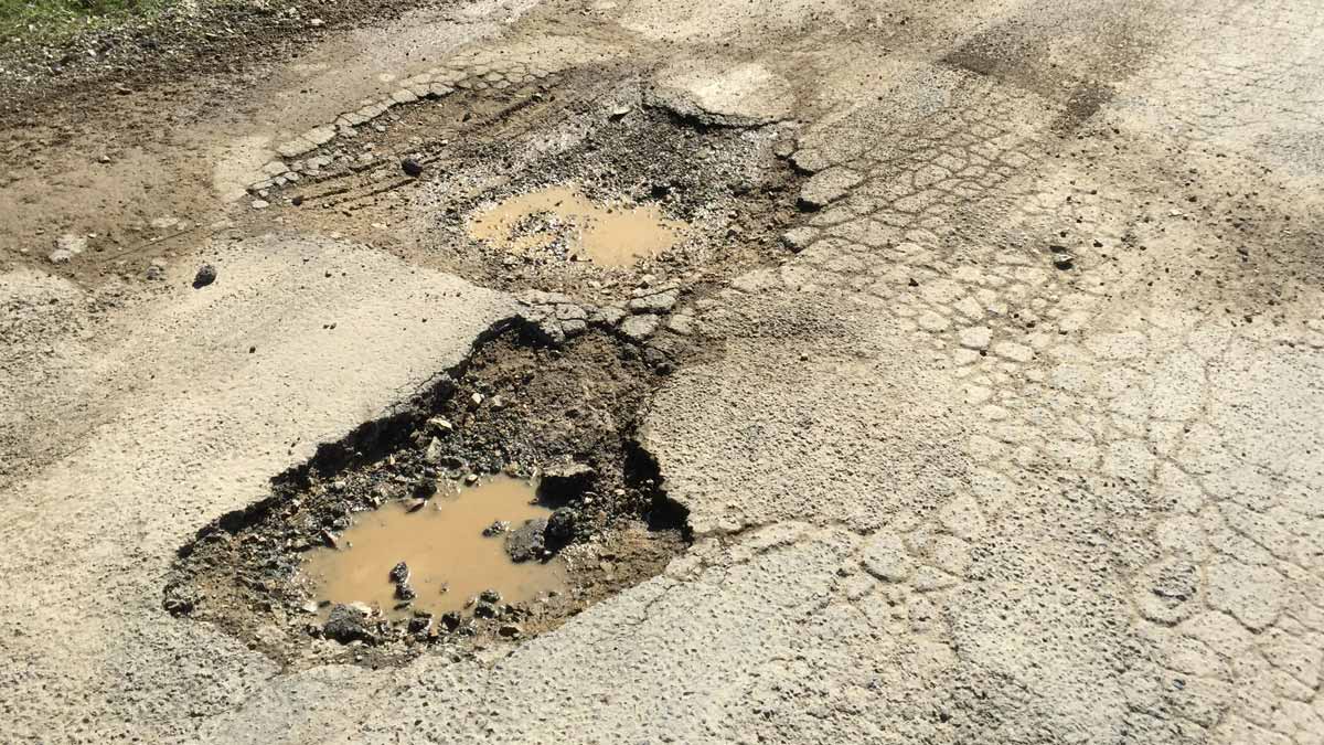 pothole