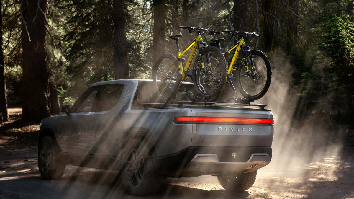 The Rivian R1T utility. Source: Rivian