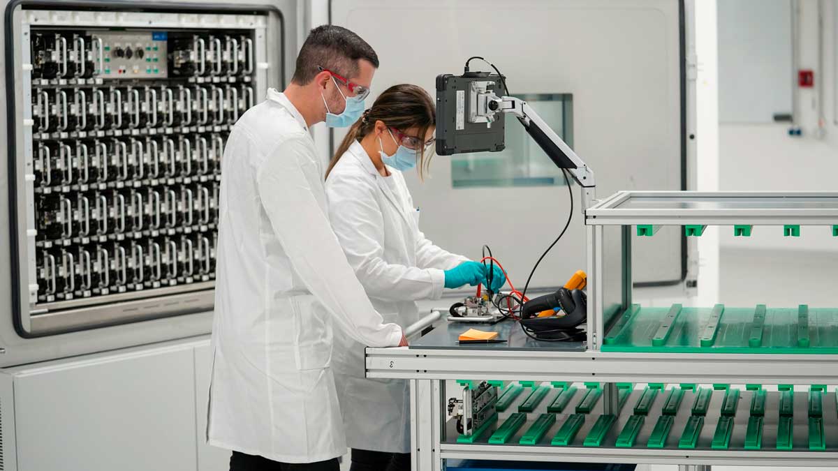 Volkswagen opens battery lab in Salzgitter. Supplied