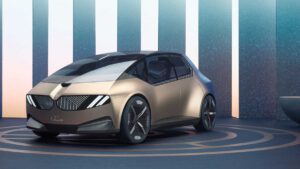 BMW unveils compact electric car using only recycled and recyclable materials