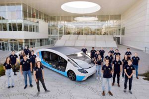 Dutch students unveil solar powered mobile home capable of 730km a day