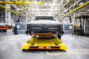 Ford begins pre-production of all-electric F-150 Lightning ute
