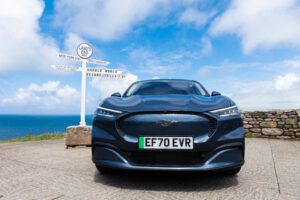Electric Mustang claims Guinness records for charging speed, and fewest charging stops