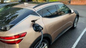 Genesis GV60 spotted charging in wild in NSW ahead of global launch