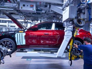 BMW i4 in production. Source: BMW