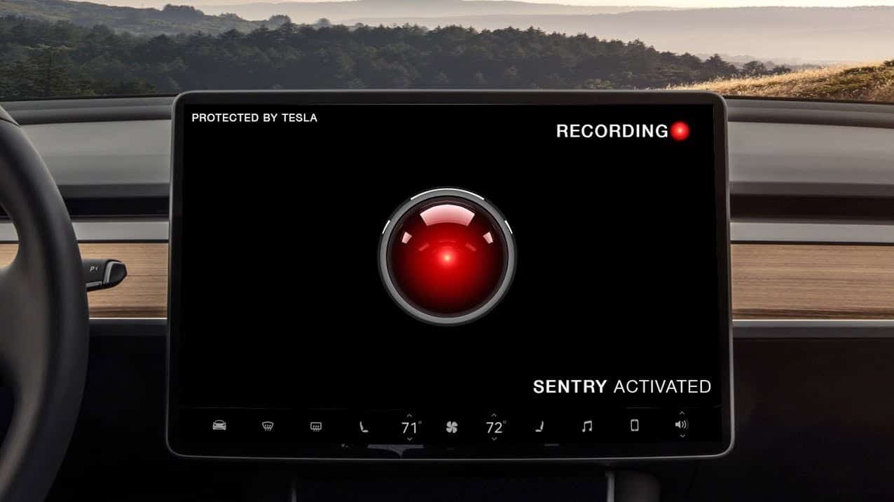 Sentry mode tesla model shop 3