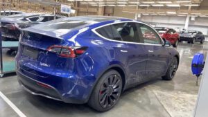 Tesla Model Y Performance deliveries to start in China