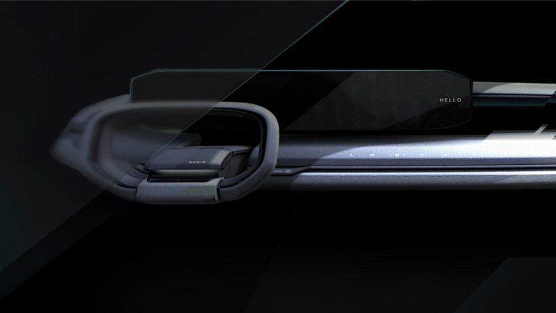 kia ev9 dash