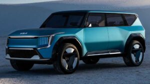 Kia shows off its first large electric SUV as it prepares to unveil EV9