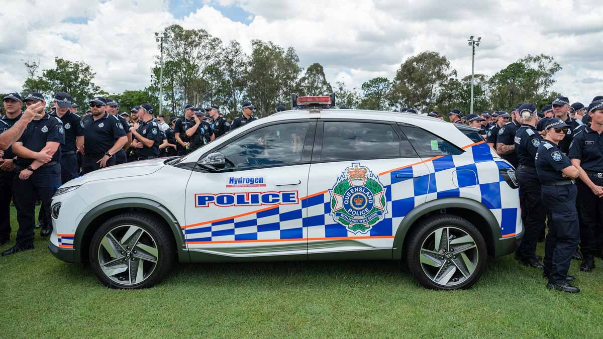 Queensland police will use the vehicle as part of the North Brisbane Domestic and Family Violence Vulnerable Persons Unit. (supplied).