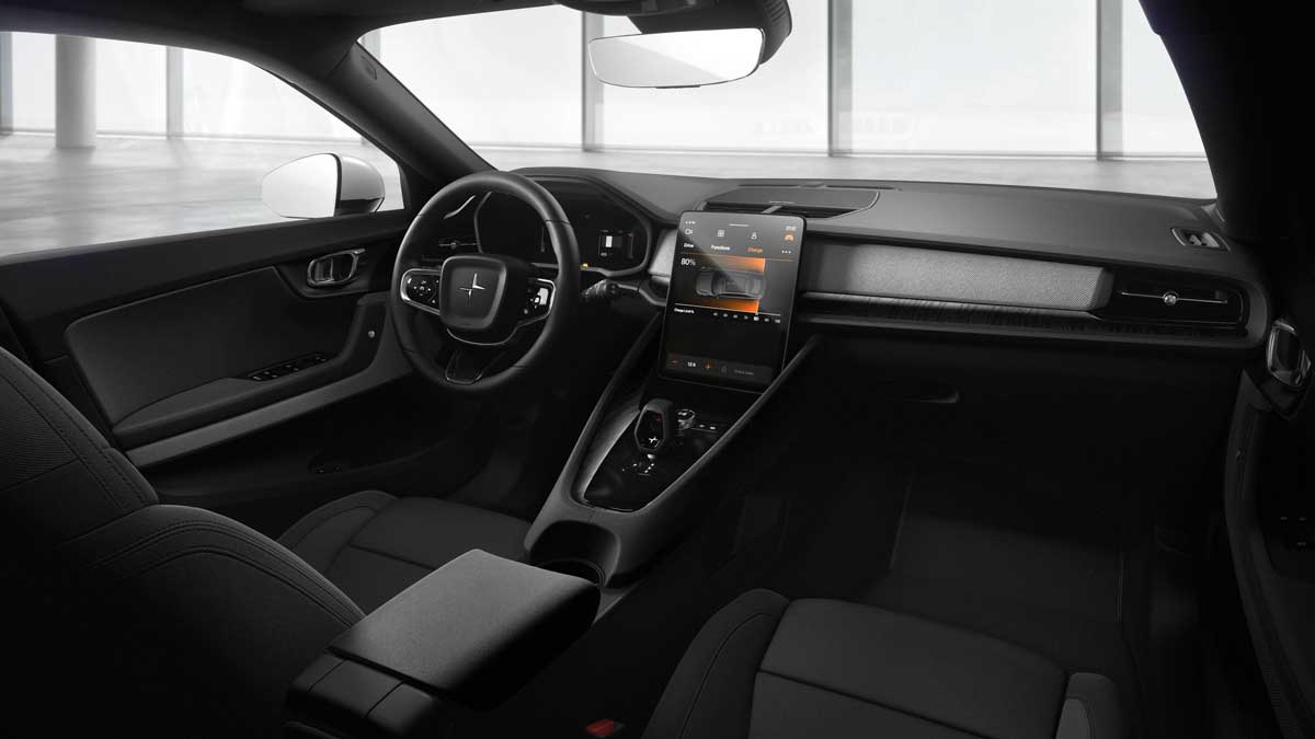 polestar 2 interior