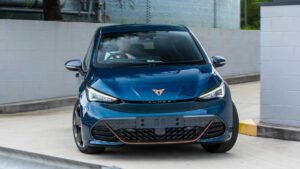 First Cupra Born electric hatch arrives for testing on local roads
