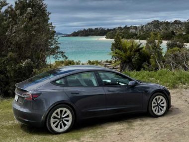Long Range Model 3 at Cockle Creek, Tasmania. Image: Bridie Schmidt