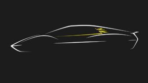 Lotus releases teaser image of next all-electric sports car