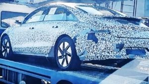 First Hyundai Ioniq 6 electric sedan photos emerge