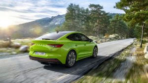 Škoda adds sporty and sleek coupé model to its first all electric family