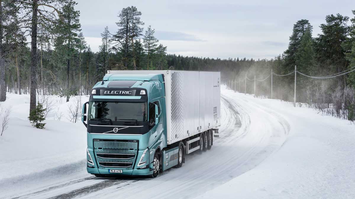 Volvo on sale electric truck