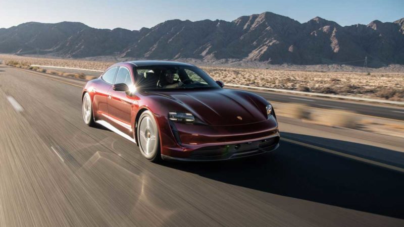 The Porsche Taycan. Source: Porsche