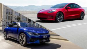 Which is better bang for buck? Tesla Model 3 owner rates the new Kia EV6