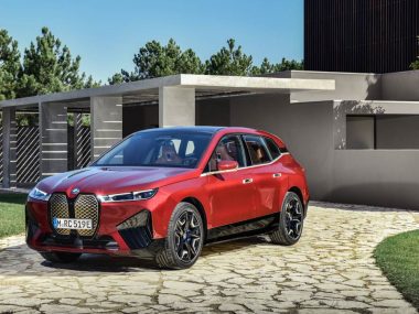 BMW’s first-ever iX, which launched in Australia late last year.