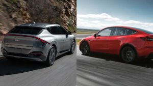 Wait for the EV grin or dive right in? Tesla Model Y versus Kia EV6