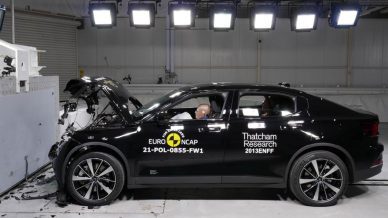 Polestar 2 electric fastback gets top ratings on safety