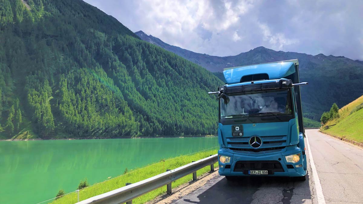 Mercedes-Benz Eactros. Source: Daimler Trucks