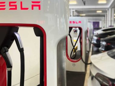 tesla charging