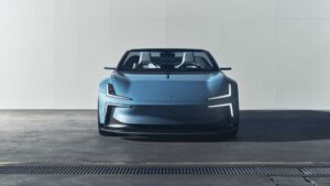 Polestar teases new hard-top electric convertible, with its own drone
