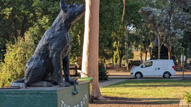 Sydney to Perth in five days in a short-range BYD T3 electric van