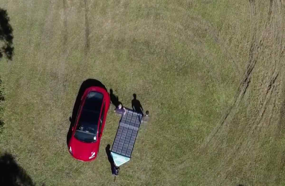 How printed solar PV will power a Tesla road trip around Australia - Vimarsana News