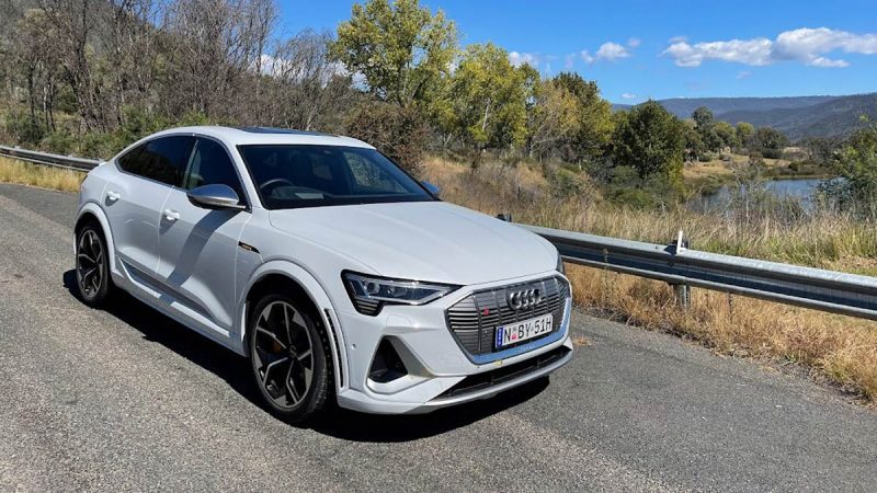 The Audi e-Tron S. Image: Bridie Schmidt