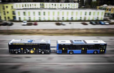“I soak up the sun:” Sono begins testing solar trailer to boost electric buses