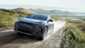 Subaru issues a second recall for electric SUV due to risk wheels could fall off